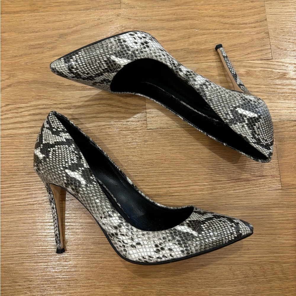 Raye Snakeskin Pumps Size 37.5